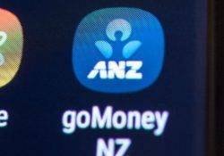 Symbol auf dem Handy für die ANZ goMoney NZ App