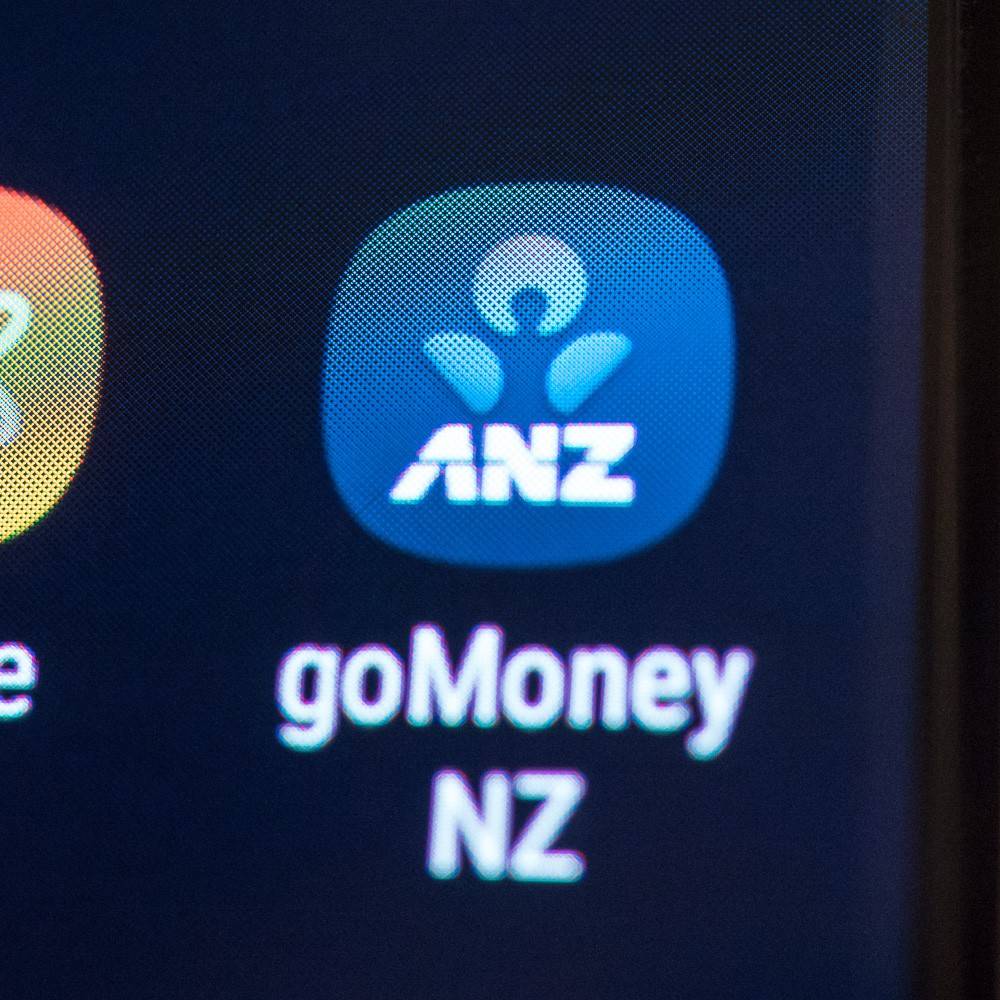 Symbol auf dem Handy für die ANZ goMoney NZ App
