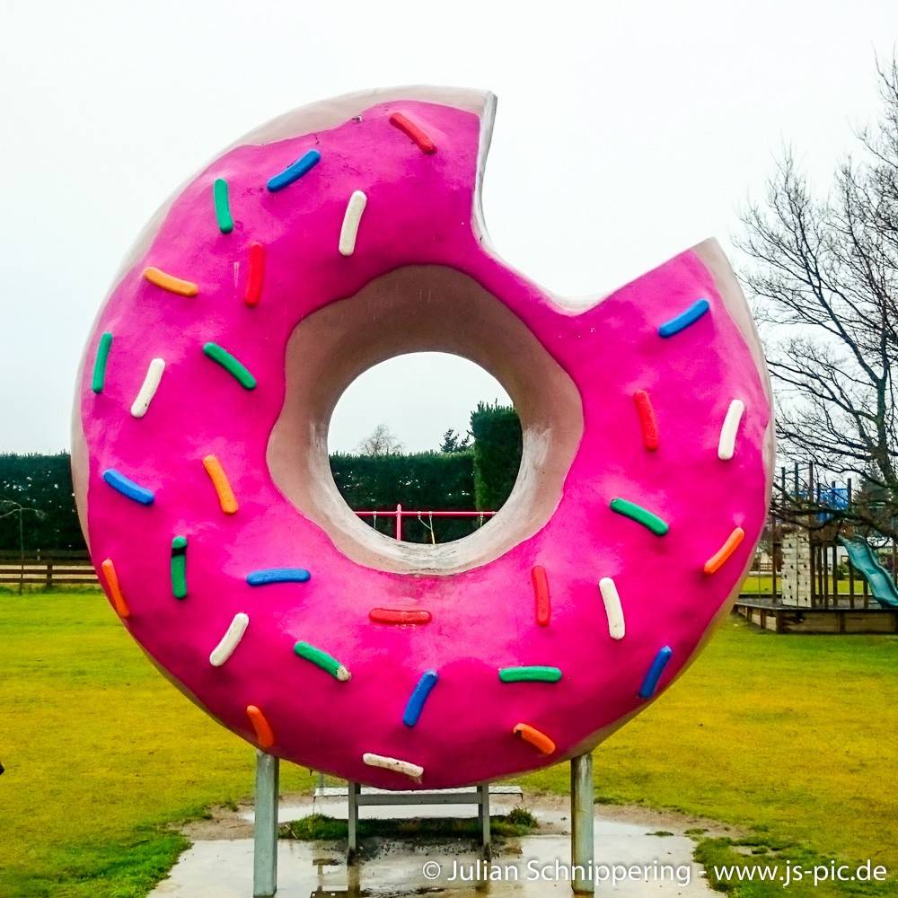 Simpsons Donut in Springfield Neuseeland