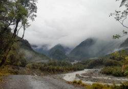 Die Aussicht vom Ende des Te Weheka Walkway
