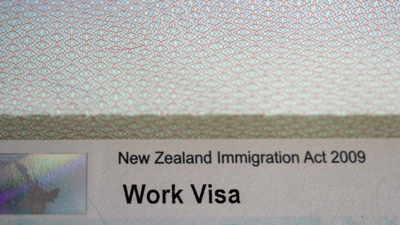 work travel visa neuseeland