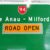 Milford Highway Schild - open